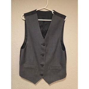 Boys Formal Reversible Black Vest